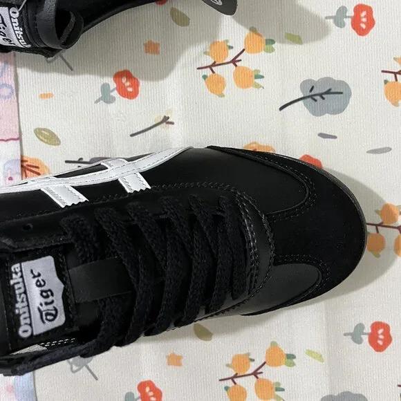 Onitsuka Tiger By Asics Black And White Sneakers - Picture 5 of 8